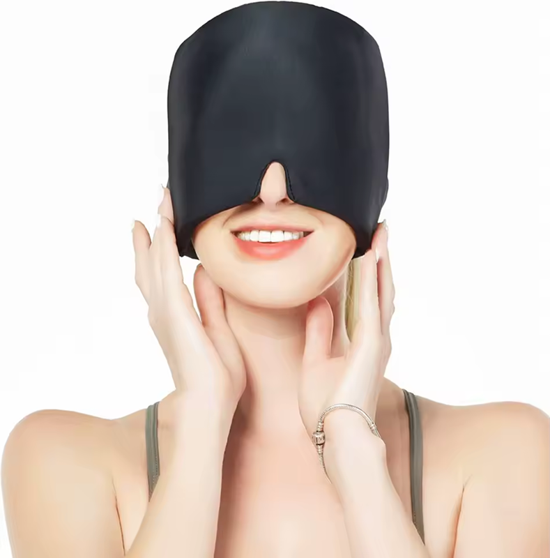 Eisgel-Migränehut – schnelle Kühlung für Kopf & Schläfen 😌🧊